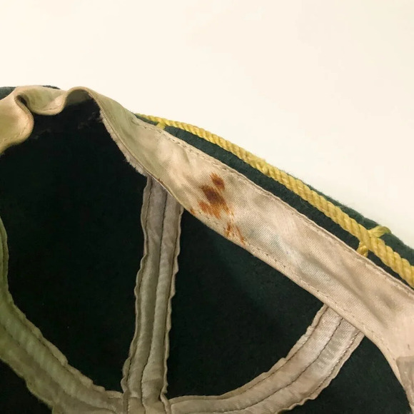 Vintage 60s Wolf Cub Scouts Cap Kids  Boy Scout Stains No Size - Picture 6 of 14